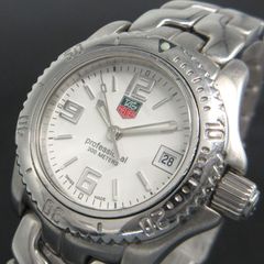 タグ ホイヤー TAG HEUER リンク レディース ウォッチ 腕時計 WT1414 クォーツ ホワイト文字盤 管理11645