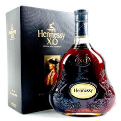 ヘネシー Hennessy XO 黒キャップ クリアボトル 700ml ブランデー コニャック 【古酒】