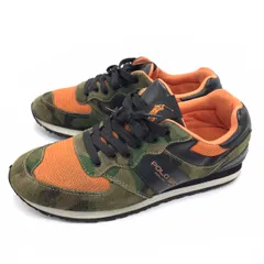 【倉吉店】 中古 POLO SPORT RALPH LAUREN | ポロスポーツラルフローレン スニーカー SLATON SPORTS 11501 カモ 26.5cm 【127】