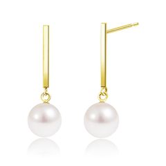 [シアーズ] ピアス  K18  アコヤ真珠 5.0～5.5mm 揺れる se56-0009-e-yg