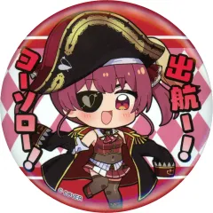 【中古】バッジ・ビンズ 宝鐘マリン(ミニキャラ) 「バーチャルYouTuber ホロライブ 宝鐘マリン -Art Selection- オンリー缶バッジ」