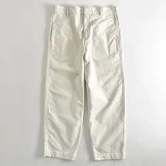 34f8 JIL SANDER＋ ジルサンダープラス 20SS ヘビーオンス ワイドテーパードパンツ サイズ48 アイボリー メンズのサムネイル