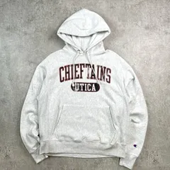 Champion チャンピオン カレッジプリント リバースウィーブ スウェットパーカー メンズL相当 