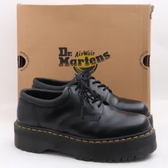 Dr.Martens 8053 QUAD UK4 5ホール 超厚底 ダブルソール