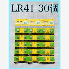 アルカリボタン電池 LR41 30個