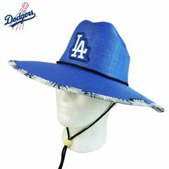 MLB Los Angeles Dodgers 麦わら帽子 カウボーイハット - メルカリ