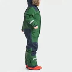 [色：グリーン]　スキーウェア スノーボード ウェア　こども用スキーウェア つなぎ 防水 防寒  スノーボードウェア キッズ ジュニア スノボー スノボウェア ボードウェア スノーウェア 激安 子供用 かわいい675