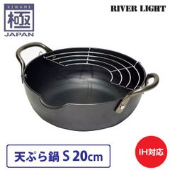 リバーライト 餃子鍋 パエリア 両手鍋 IH対応 24cm - メルカリ
