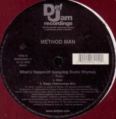 米12” Method Man Whats Happenin B00238611 Def Jam Recordings /00250