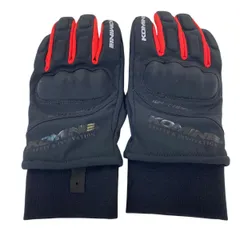 【美品】 KOMINE コミネ 06-816 ウインターグローブ　Lサイズ　ブラック系　黒系 14534-60