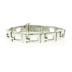 【中古】GUCCI グッチ シルバー Gロゴ ブレスレット 34.5g 925刻印 408126 ブレスレット