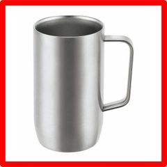 ★送料無料★ニュースパークリングジョッキ 630ml カクセー ジョッキ ステンレス 630ml 保冷 保温 真空二重構造 結露しにくい 冷たさ長持ち ハイボール ニュースパークリングアワー NSA-630