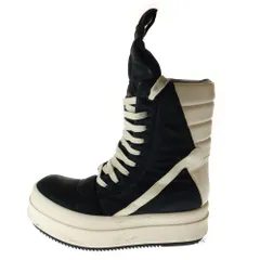 Rickowens メガレース ジオバスケット Rick Owens メガ ジオバスケット スニーカー | ブラック | FARFETCH JP