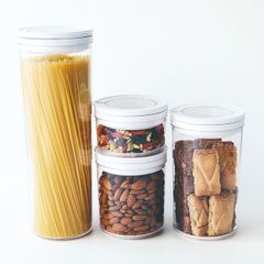 【新品　10個セット】ナイスタッチ キャニスター ラウンド(1.0L)