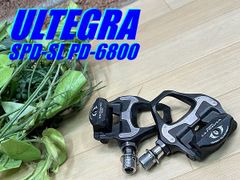 大特価sale!! 美品!! SHIMANO ULTEGRA PD-6800 SPD-SL 258g シマノ アルテグラ ロード ビンディングペダル ミニベロ 同梱発送承り中!! M-876