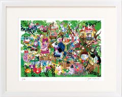 横山真弥『 黄色のレインコート 夢の入り口 』 アーカイバル・プリント