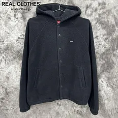 Supreme/シュプリーム【18AW】Polartec Hooded Raglan Jacket/ポーラテック フーデッド フリース ジャケット/ブラック/M