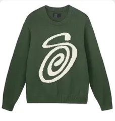 2024年最新】stussy curly s sweater greenの人気アイテム - メルカリ