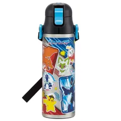 直飲み580ml スケーター(Skater) 子供用 ステンレス 水筒 直飲み 580ml ポケモン 24 保冷 waterbottle スポーツボトル かわいいキッズ 子供 こども 水瓶 SDC6N-A