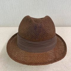 【フォロー割対象商品】麦わら帽子C　茶色　 日焼け対策　日焼け防止