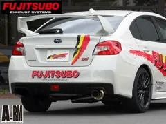 スバル　VA系WRX 中間ストレートマフラー　VM4も可 Super Turbo Muffler：WRX S4