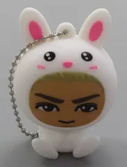 【中古】キーホルダー LIKIYA(THE RAMPAGE)/ウサギ(白色) NEW YEAR 2023 着ぐるみキーホルダー EXILE TRIBE STATION限定