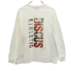 ディスカス 長袖 Tシャツ M ホワイト DISCUS ロンT メンズのサムネイル