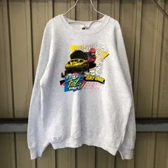 71 FRUIT OF THE LOOM スウェット XL グレー フルーツオブザルーム トレーナー 前面プリント 裏起毛 古着卸 アメリカ仕入