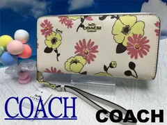 2024年最新】コーチ財布/coach フラワープリントレザーアコーディオンジップアラウンドラウンドファスナー長財布 チョーク×フィールドフローラル  f53794 lif nの人気アイテム - メルカリ