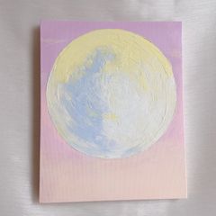 癒やしの絵画ヒーリング風水＊空鏡　太陽　光風青黄紫　静寂安定　やる気浄化円満金運 癒やしの絵画ヒーリング風水＊空鏡 太陽 光風青黄紫 静寂安定 やる気