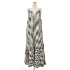 【UNITEDARROWSBEAUTY&YOUTH】1626-144-3935 ギンガムチェックキャミソールワンピース -ウォッシャブル-ロングキャミソールワンピース