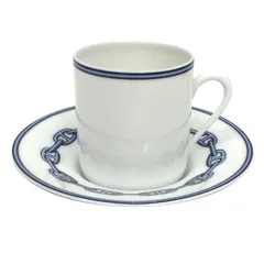HERMES - 美品❤エルメス　コーヒーカップ　シェーヌダンクル HERMES エルメス 食器 ブランド カップ & ソーサー コーヒー