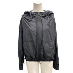 MONCLER(モンクレール) ブルゾン サイズ0 XS レディース AUXONNE 黒 長袖/プリーツ/ギャザー/24SS/春/秋