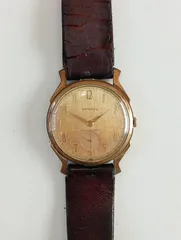 3725【シックでお洒落】ベンラス 腕時計 自動巻 アンティーク 動作品 金張