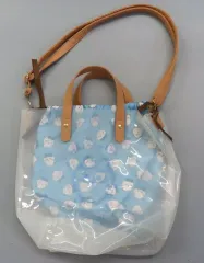 【中古】バッグ ハチワレ バッグ+巾着セット(クリアトート) 「ちいかわ なんか小さくてかわいいやつ×しまむら」