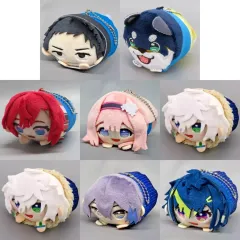 【中古】ぬいぐるみマスコット・ぬいぐるみバッジ 全8種セット 「バーチャルYouTuber にじさんじ×極楽湯・RAKU SPA ととのうにじさんじ 第二弾 もちころりん ぬいぐるみマスコット」