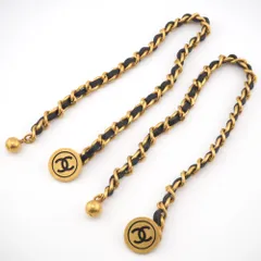 CHANEL ヴィンテージ ダブルカフスボタン1セット-