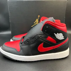 2025年最新】nike air jordan 1 mid bredの人気アイテム - メルカリ