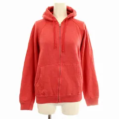 ハリウッドランチマーケット HOLLYWOOD RANCH MARKET パーカー 700014-755 スウェット ジップアップ F 赤 レッド /☆G ■MTのサムネイル