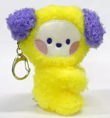 【中古】ぬいぐるみマスコット・ぬいぐるみバッジ CHIMMY(ジミン) minini PLUSH キーリング 「BT21」