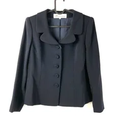 タケオニシダ TAKEO NISHIDA ジャケット ボタン 肩パッド 濃紺 9サイズ 901672のサムネイル