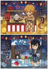 【中古】クリアファイル 我妻善逸＆嘴平伊之助 両面A5クリアファイル 「鬼滅の刃×ufotable cafe お祭りイベント」