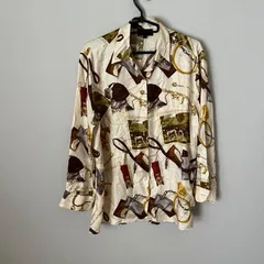 エトロ ETRO✴︎シルクスカーフシャツ ブラウス カットソー トップス エトロ ETRO✴︎ シルク ブラウス カットソー シャツ トップス