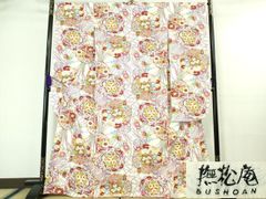 平和屋着物○上質な色無地 藍媚茶色 正絹 逸品 未使用 CAAU9902vf