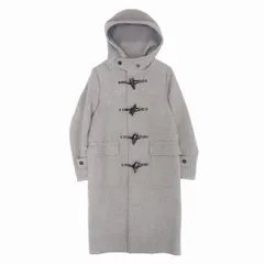 17aw MACPHEE マカフィー トゥモローランド ダッフル コート ジャケット ロング丈 ウール アウター 34 XS グレー レディース 【中古】