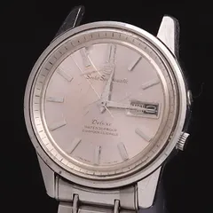 セイコー AT/自動巻 スポーツマチック デラックス デイデイト ラウンド シルバー系文字盤 メンズ腕時計 YSD