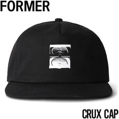 【送料無料】ストラップバックキャップ 帽子 FORMER フォーマー CRUX CAP FHW-24102 BLACK 日本代理店正規品