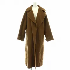 プラージュ Plage 23AW ハミルトントレンチコート ロング ウール 38 M 茶 ブラウン 23020922300030 /NW22のサムネイル