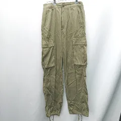 ◇ MACPHEE マカフィー カーゴパンツ サイズ34 カーキ レディース E  【1407180015296】