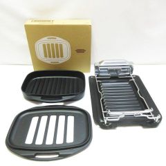 リンナイ 専用  ココットセット RBO-C1V P800B-11501 容器単品 cocotte Rinnai ココットプレート ワイドプレート 固定枠  オプション品 D206Z